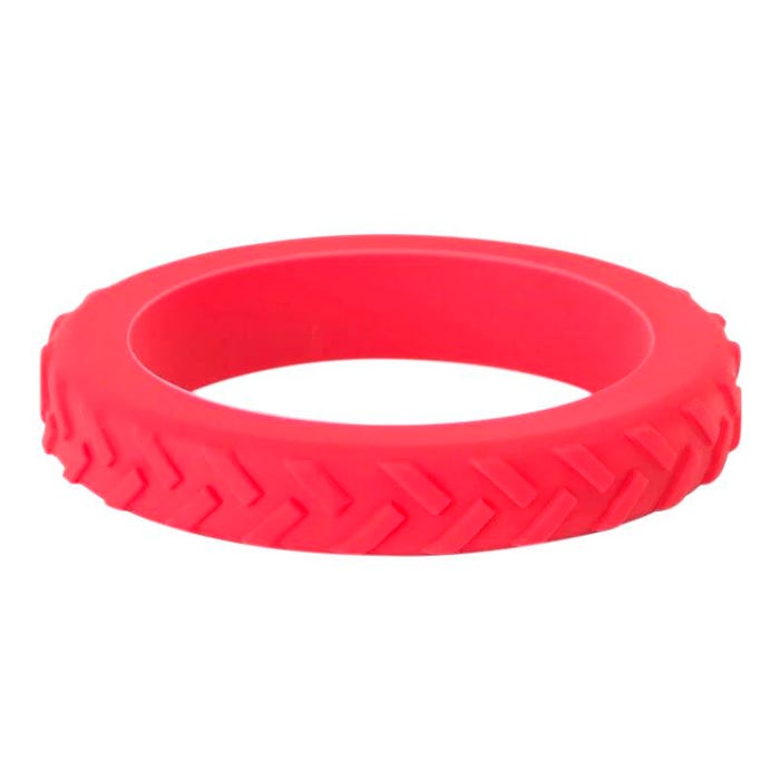Chewigem Chew Bracelet with Large Treads, Red