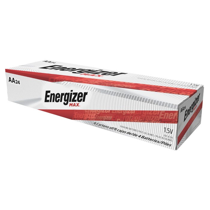 Energizer MAX Alkaline AA Batteries, Pack of 24