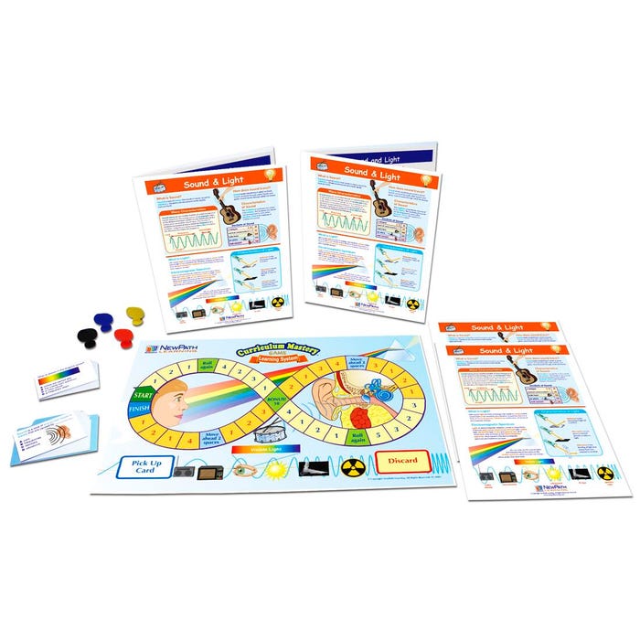 NewPath Learning Sound & Light Learning Center Game, Grades 3 to 5