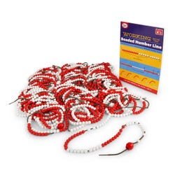 Beaded Number Lines Class Set, 62 Inches, Set of 30