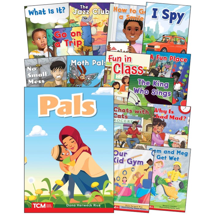 Teacher Created Materials Decodable Books, Grade 1, Set of 15