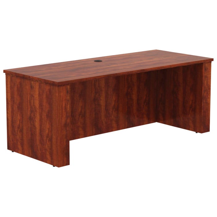 Classroom Select Sit-To-Stand Desk Shell, 72 x 29 x 27 to 47 Inches, Cherry Color