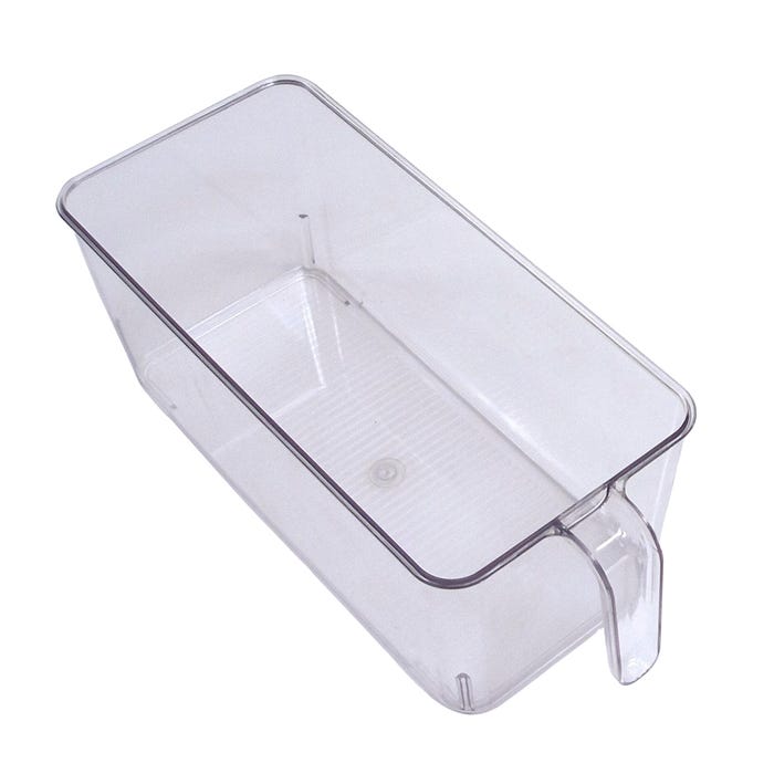 Dial Industries Small Bin with Handle, 11-1/2 x 5-1/15 x 4-1/2 Inches, Clear