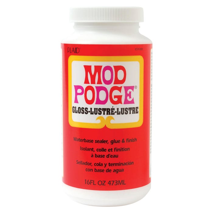 Mod Podge Sealer and Finish, 1 Pint Jar