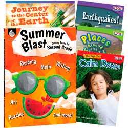 Teacher Created Materials Learn-at-Home: Summer Reading Bundle, 5-Book Set, Grade 2, Item Number 2088886