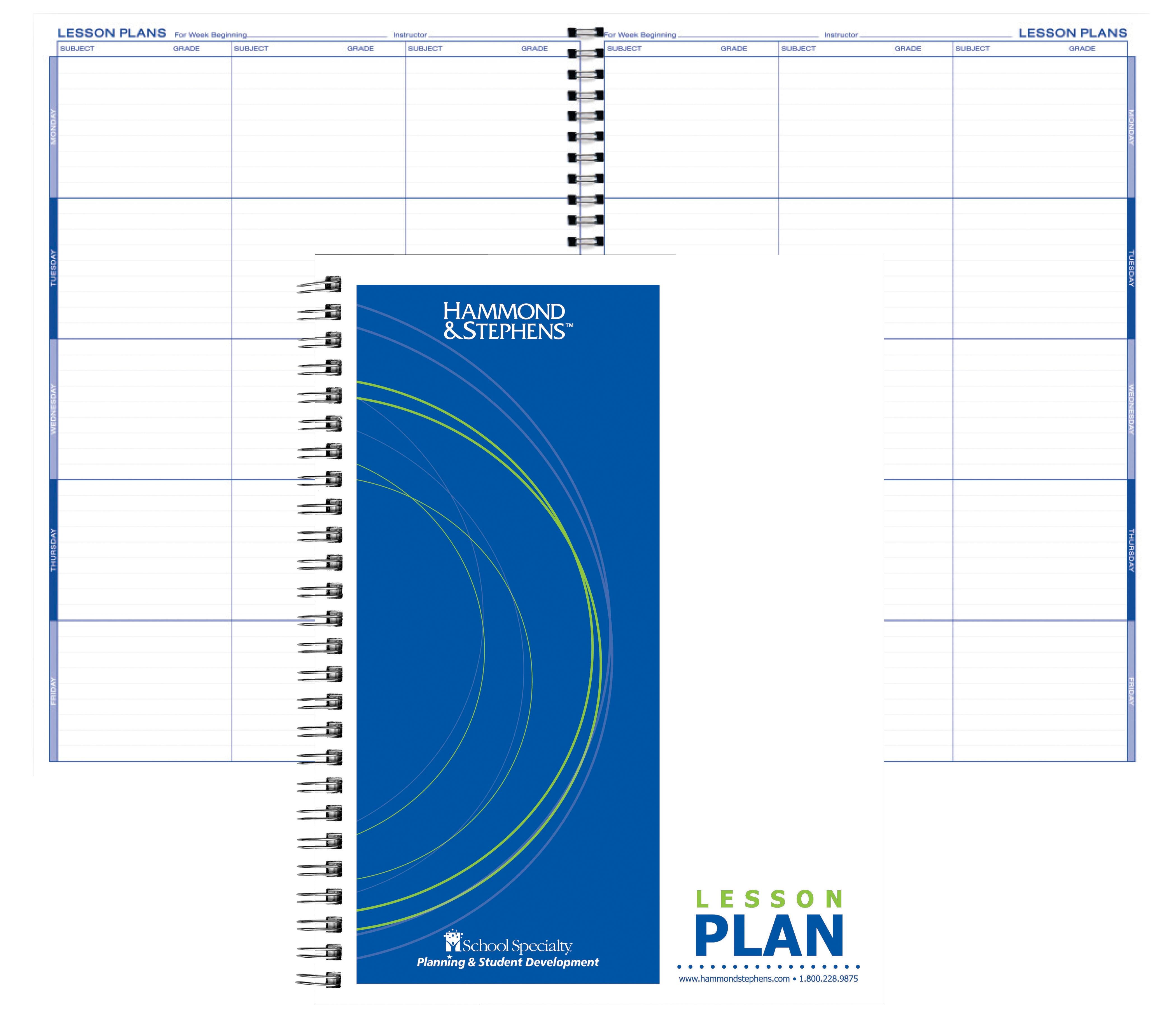 Lesson Plan Books, Item Number 1473701