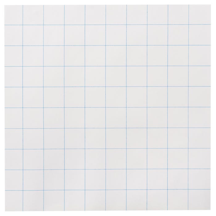 School Smart Graph Paper, 15 lbs, 10 x 10 Inches, White, 500 Sheets