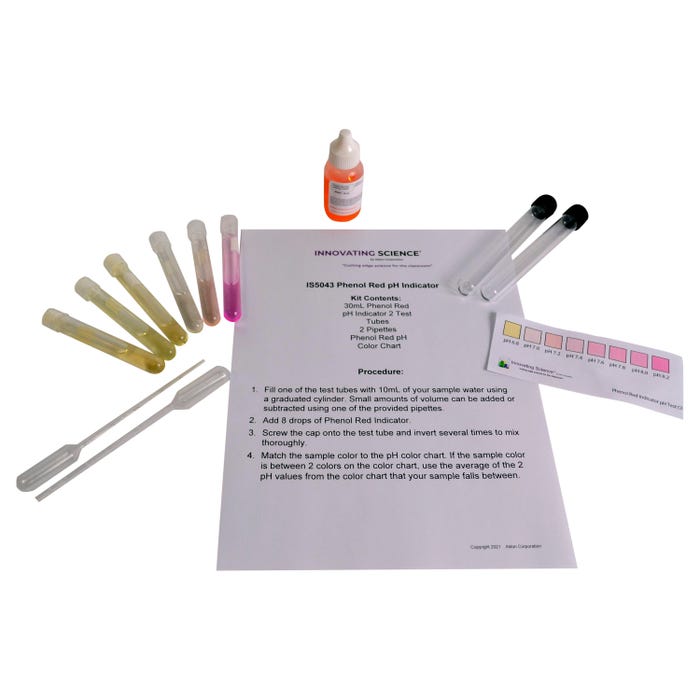Innovating Science Phenol Red PH Indicator Kit