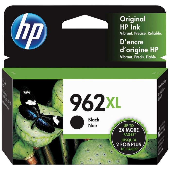 HP 962XL Ink Cartridge, 3JA03AN, Black