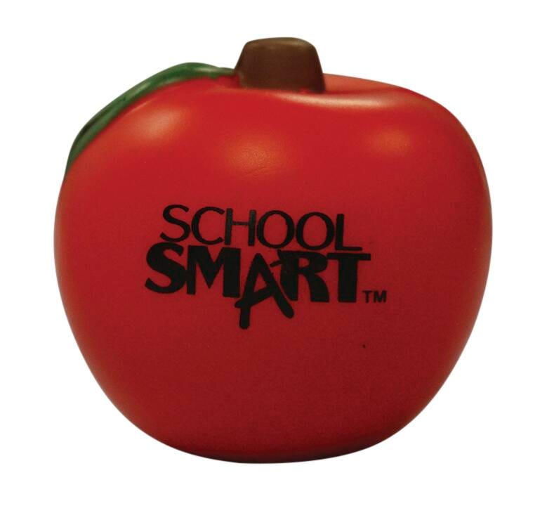 School Smart Apple Stress Ball, Item Number 086351