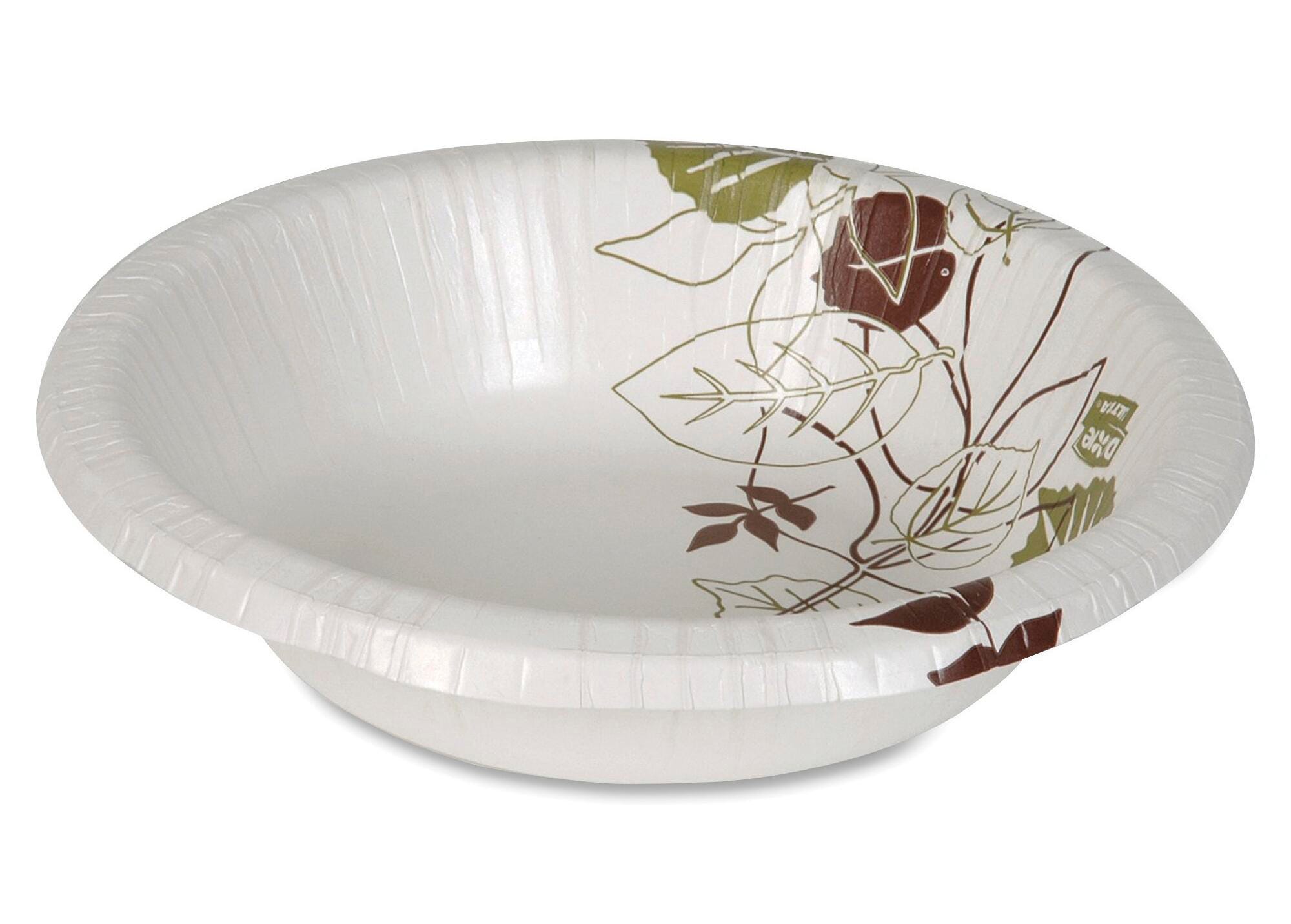 Dixie Bowls, Heavy Weight, Pack of 500, Pathways/White, Item Number 1602759