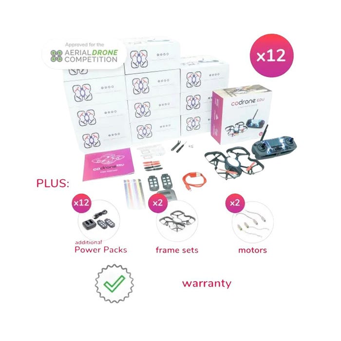 CoDrone EDU Classroom Pack, Set of 12