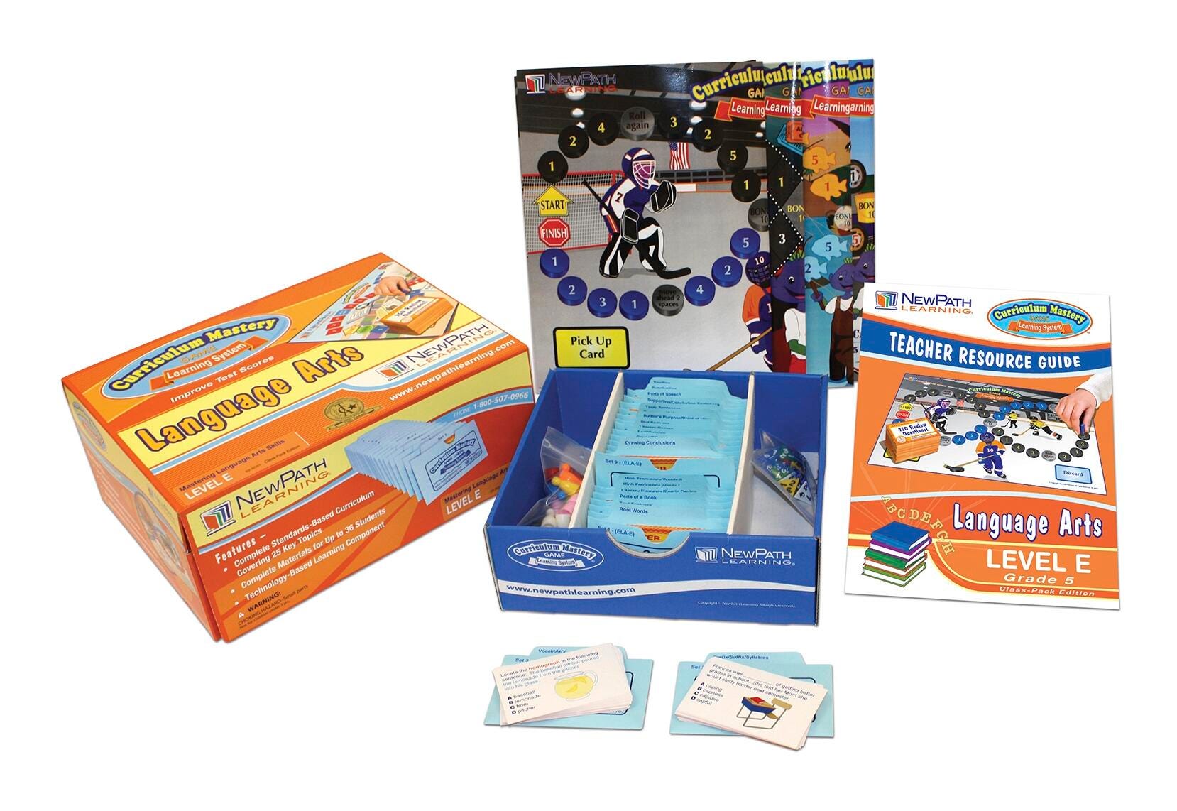Language Arts Games, Literacy Games Supplies, Item Number 090395