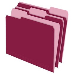 Top Tab File Folders, Item Number 072855