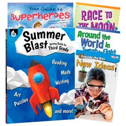 Teacher Created Materials Learn-at-Home: Summer Reading Bundle, 5-Book Set, Grade 3, Item Number 2088888