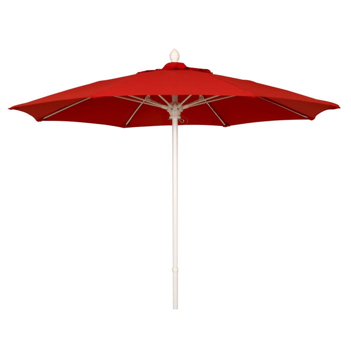 UltraSite Octagon Umbrella, Aluminum Post, Pin and Pully Lift, Grade A Fabric
