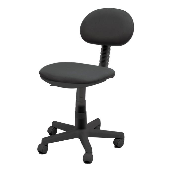 Studio Designs Pneumatic Task Chair, 16 to 20-1/2 H Seat Height, Black