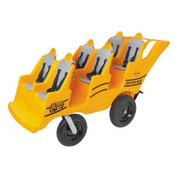 Children's Factory 6-Passenger Never-Flat Bye-Bye Bus 2157492