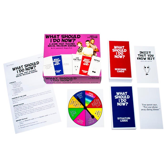 Childswork/Childsplay What Should I Do Now? Card Game, Ages 8 to 18, 106 Pieces