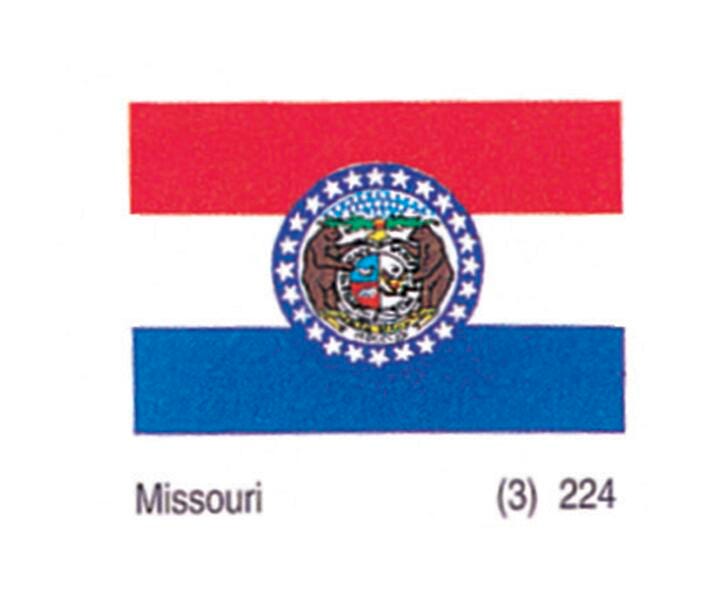 Image for Annin Missouri State Flag, Heavy Weight Nylon, Outdoor, 4 x 6 Feet from School Specialty