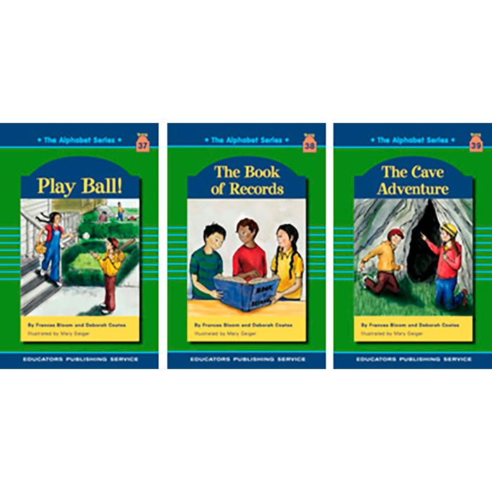 Recipe For Reading The Alphabet Series Books, Volume 3, Set of 3 Titles