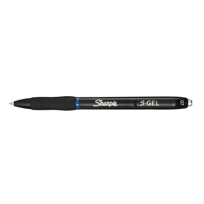 Sharpie S-Gel Pens, Medium Point, 0.7 mm, Blue Ink, Pack of 36