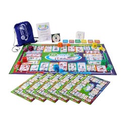Image for Skillastics Be Fit 2 Learn Skillastics Math, Math Game for Grade 3 from School Specialty