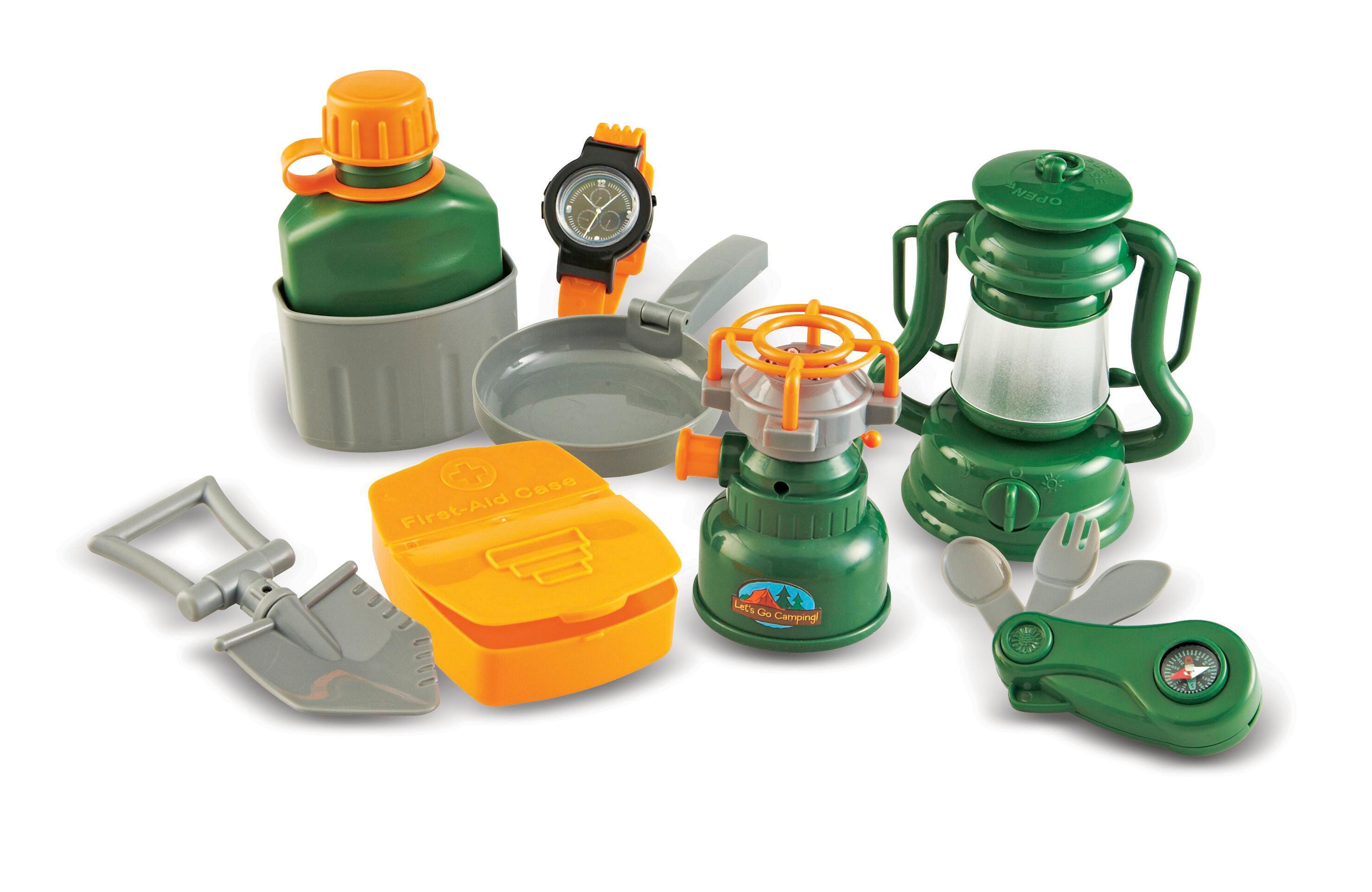 Learning Resources Pretend & Play Camp Set, 8 Pieces 079590