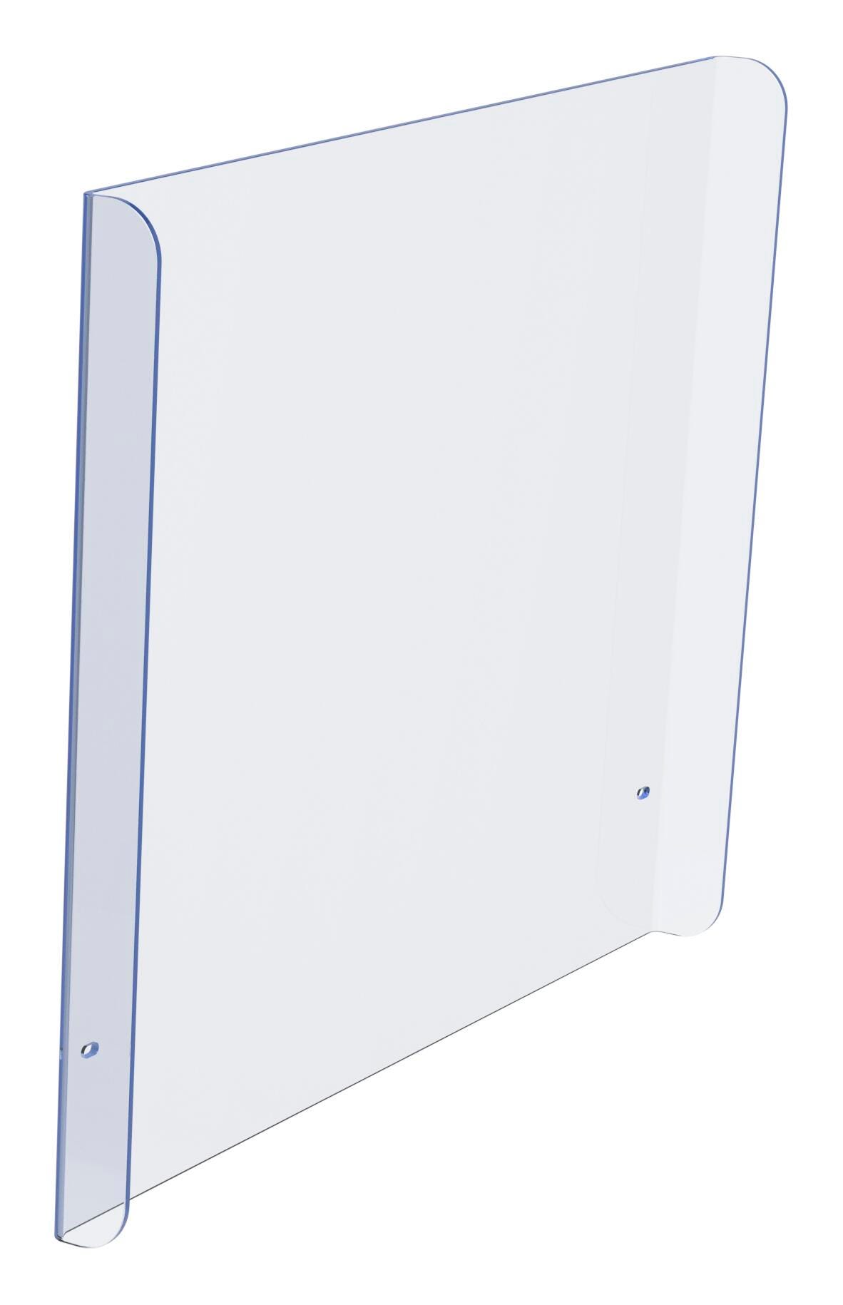 Foundations CareShield 1-Sided Plexiglass Barrier System, 22 x 2 x 27 Inches, Each, Item Number 2087452