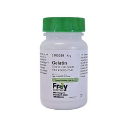 Frey Scientific Gelatin, 4g, Item Number 2100359