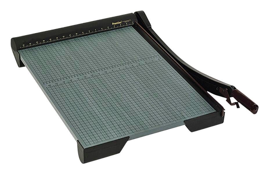 Premier W36 Green Board Wood Series Guillotine Trimmer, 36 Inches, Item Number 2001805