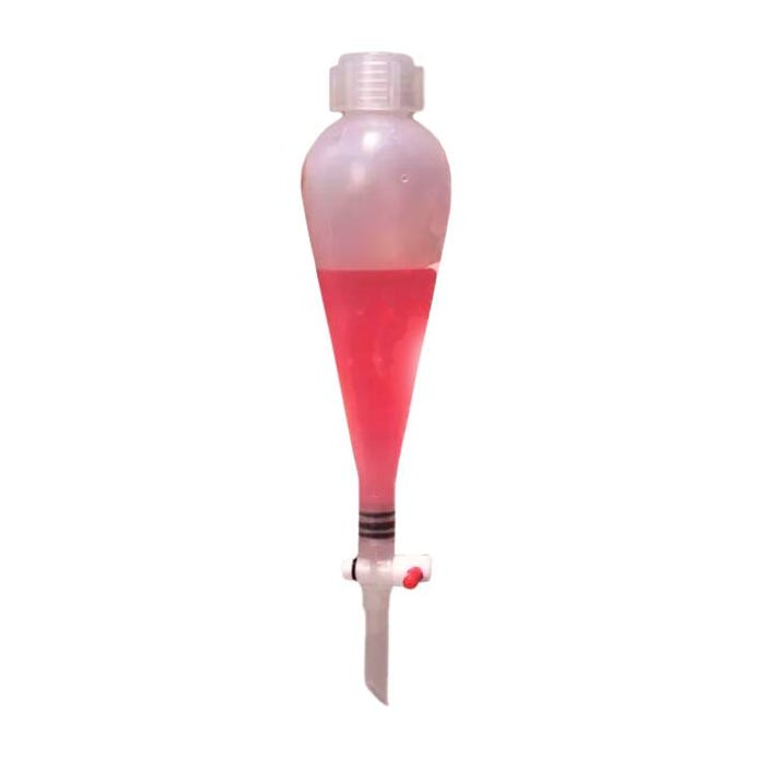 United Scientific Separatory Funnel, Polypropylene, 500 Milliliters