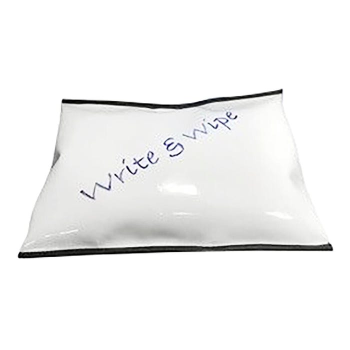 Covered in Comfort Write and Wipe Lap Pad and Pillow Cover, 14 x 10 Inches, White