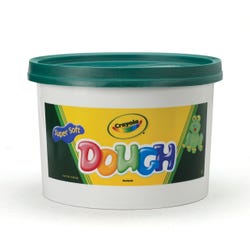 Crayola Model Magic Non-Toxic Mess-Free Modeling Dough, 3 lb Pail, Green, Item Number 1006285