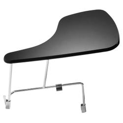 NPS Right Sided Tablet Arm, 11 x 20 x 5/8 Inches, Laminate, Black, for Use with 8500 Series High Density Stacking Chairs 678529