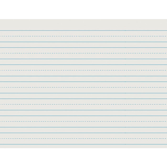 School Smart Skip-A-Line Ruled Paper, 10-1/2 x 8 Inches, 500 Sheets
