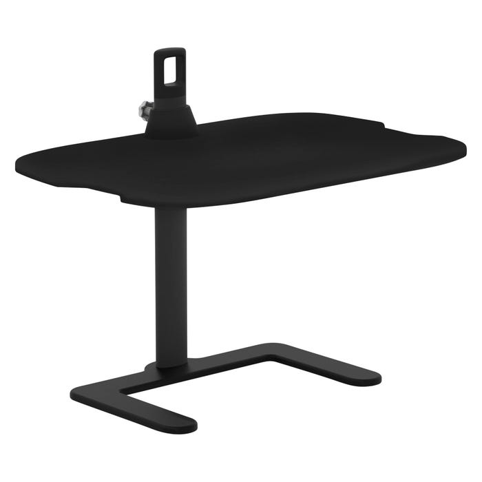 Safco Height-Adjustable Laptop Stand, 26-7/8 x 18 x 21-1/2 Inches, Black