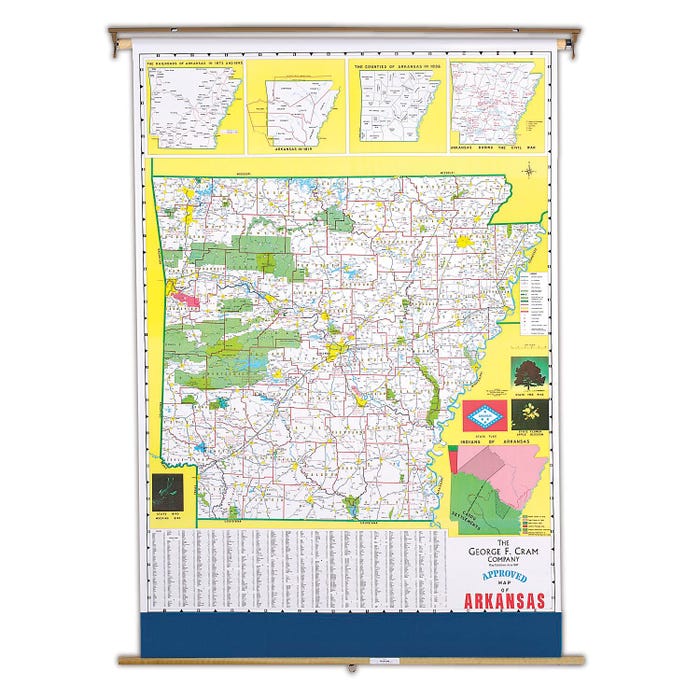 Nystrom Arkansas Roller Map