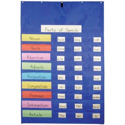 Image for School Smart Original Pocket Chart with 10 Pockets, 50 x 34 Inches from School Specialty