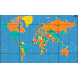Geyer Instructional Wonder Workshop World Map 2132281