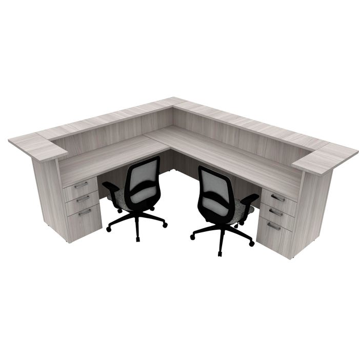 AIS Calibrate Series Admin Desk, 9 x 8 Feet