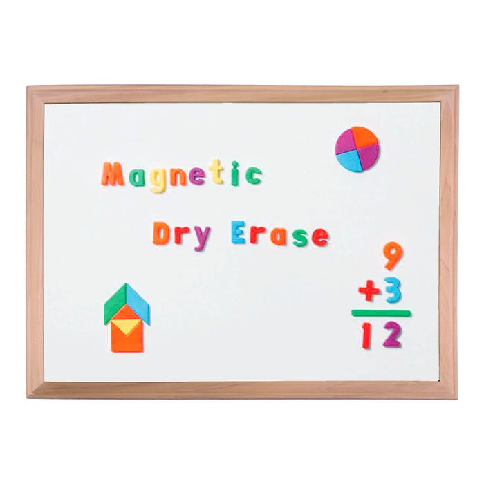 Flipside Framed Magnetic White Dry Erase Board, 24 x 36 Inches