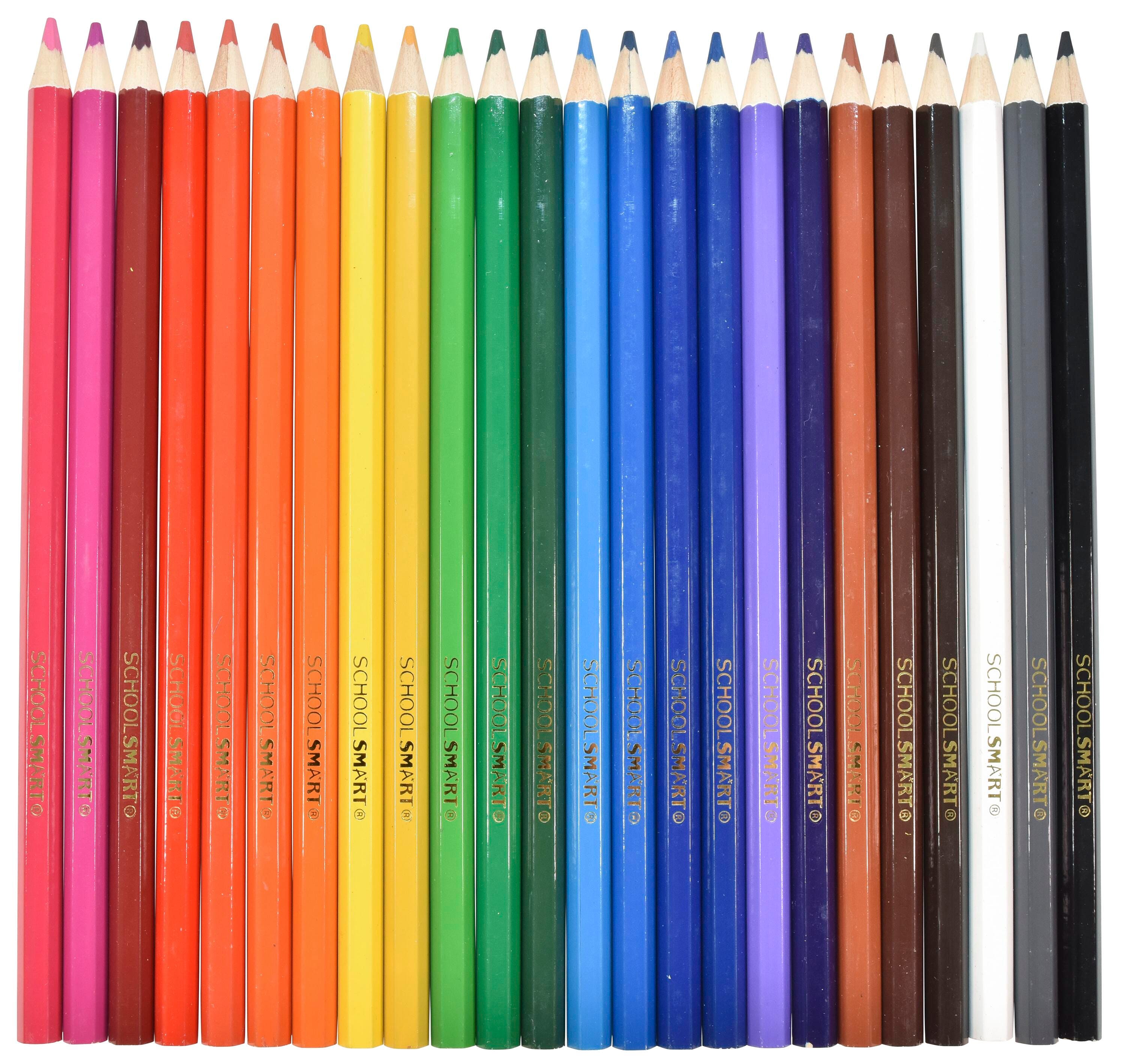 Image for School Smart Colored Pencils, Assorted Colors, Pack of 24 from School Specialty
