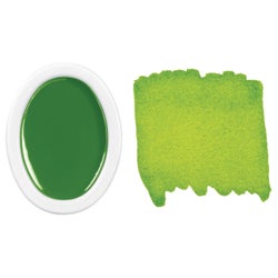Prang Semi-Moist Watercolor Paint Refill, Oval Pan, Yellow Green, 12 Pans