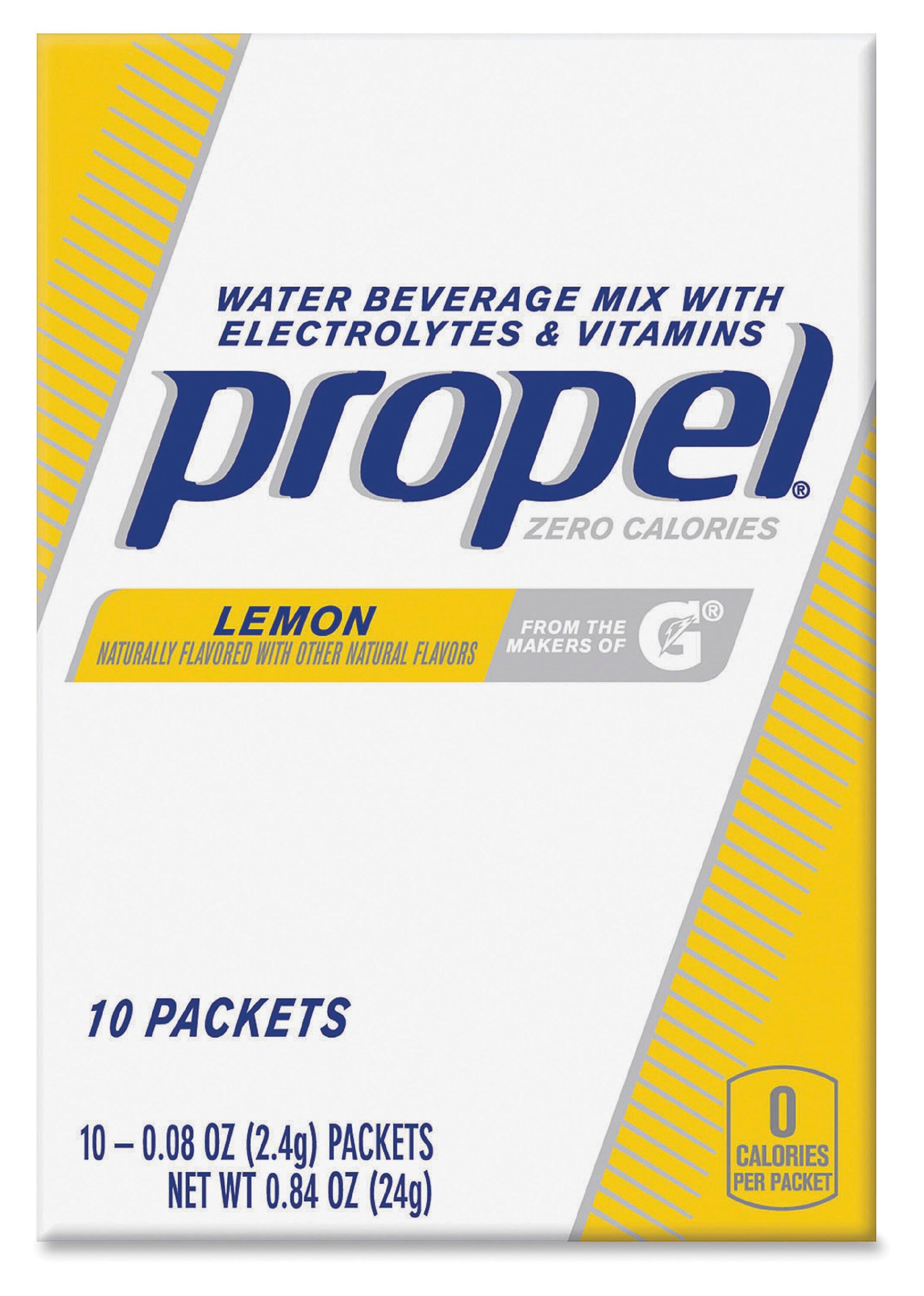 Propel Beverage Powder Packs Lemon, Item Number 1573147