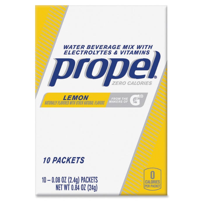 Propel Beverage Powder Packs, Lemon, Pack of 120