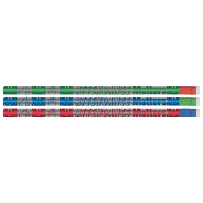 Musgrave Pencil Co. Attendance Matters Pencils, Pack of 12