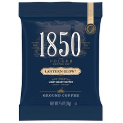 Folgers 1850 Lantern Glow Ground Coffee Pouches, 2.5 Ounces, Pack of 24, Item Number 2025937