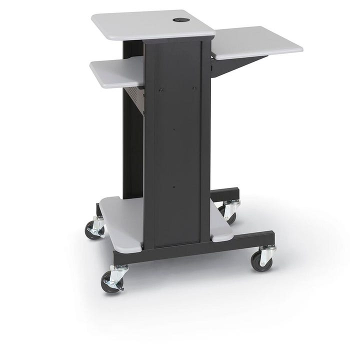 MooreCo Presentation Cart, 40-1/2 X 18 X 30 Inches, Gray