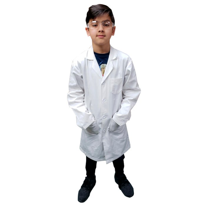 DR Uniforms Kids Lab Coat, Size 8 to 10